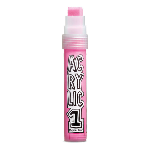 AcrylicOne BIG, wedge nib 8-15 mm, 518 pink